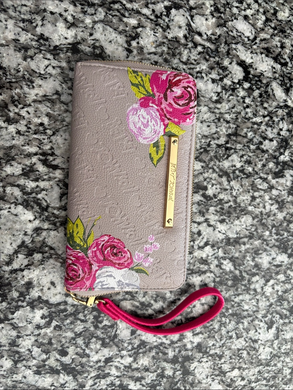 Betsy Johnson wallet floral